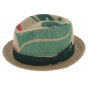 Las Perlas Player Hat Beige Jute Fabric - Fléchet