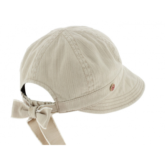 Angelina Anti-UV Cotton Cap Beige - Mayser Angelina Anti-UV Cotton Cap Beige - Mayser