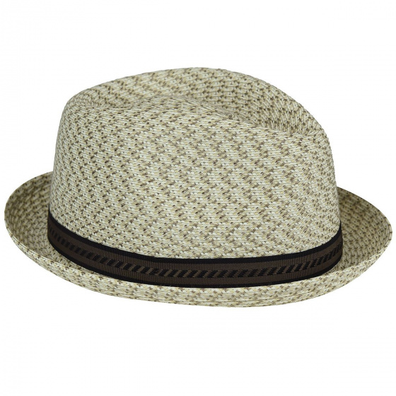 Chapeau Trilby Mannes Beige - Bailey