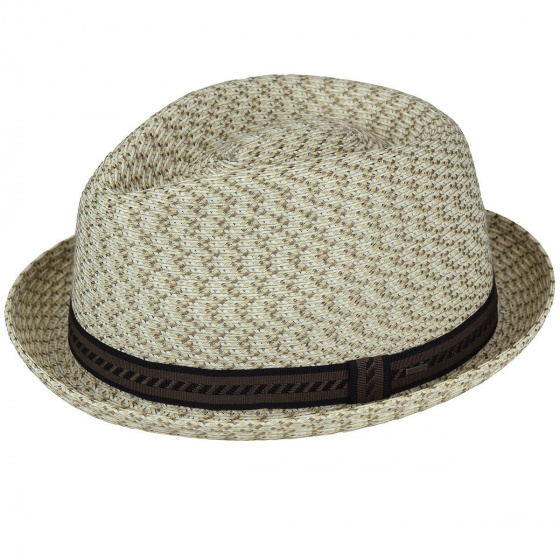 Mannes Beige Trilby Hat - Bailey