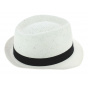 Trilby Navagio White Paper Straw Hat - Flechet