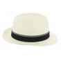 Natural Straw Navagio Fedora Hat - Fléchet