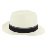Chapeau Fédora Navagio Paille Naturelle - Fléchet Reference : 8037 | Chapellerie Traclet