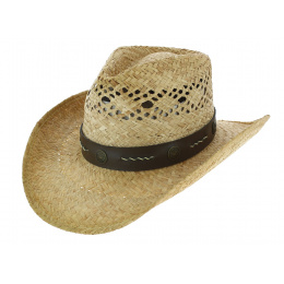 Stagecoach Natural Straw Cowboy Hat - Traclet
