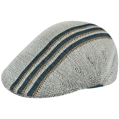Casquette Travel Stripe Beige - Kangol) Reference : 8043 | Chapellerie Traclet