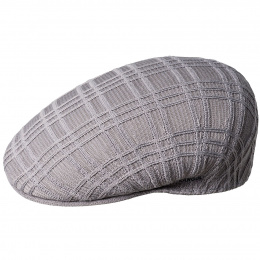 Rib Check 504 Grey Cap - Kangol