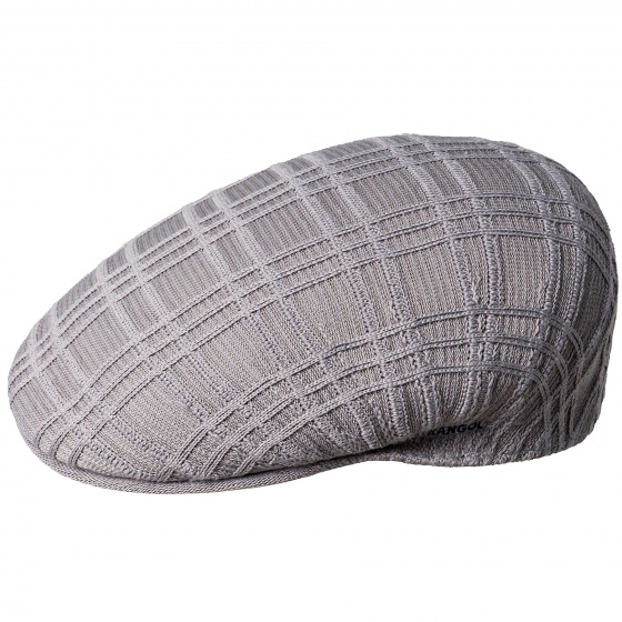 Rib Check 504 Grey Cap - Kangol