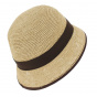 Cloche Hat AYLA Panama Natural - Crambes