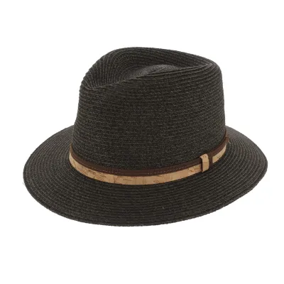Black TIM Traveller Hat - Crambes Reference: 8071 | Traclet Hat Shop