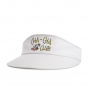 Cha-Cha Visor White Cap - Brixton