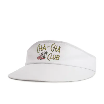 Casquette Visière Cha-Cha Visor Blacnhe - Brixton Reference : 8091 | Chapellerie Traclet