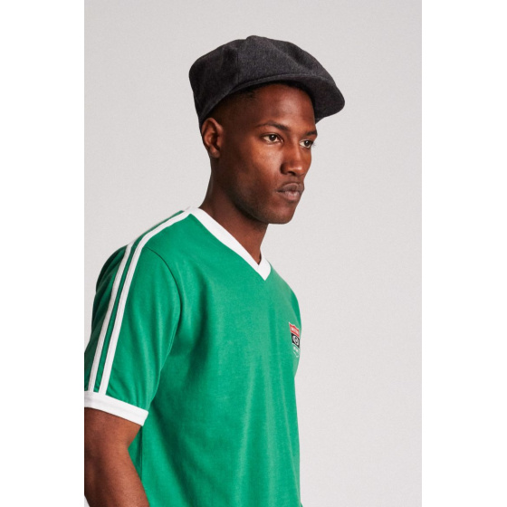 Black Ollie Flat Cap - Brixton