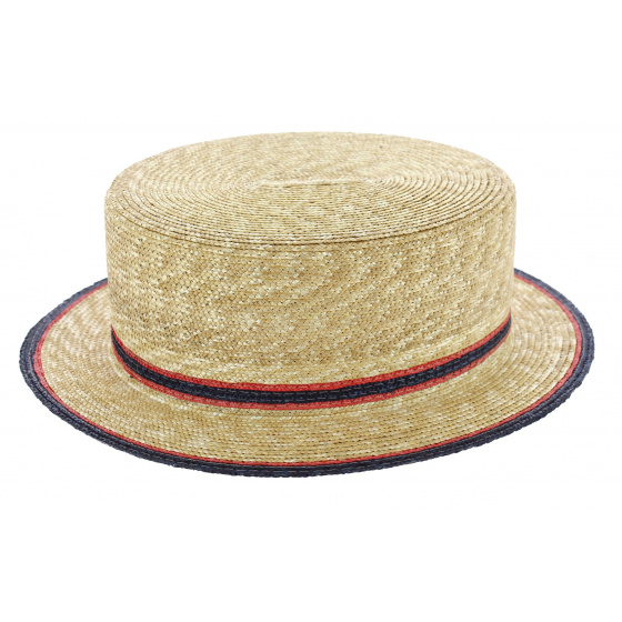 Chapeau Canotier Grezzo Paille Naturelle- Tesi