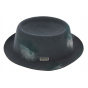 Grey Wool Crayon Mowbray Pork Pie Hat - Kangol