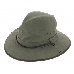Pensville Green Cotton Traveller Hat - Stetson