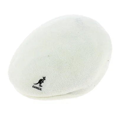 Bermuda 575 White Cap - Kangol Reference: 8150 | Traclet Hat Shop