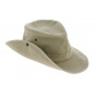 Mongo Cotton Safari Hat Beige - Crambes