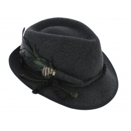 Grey Wool Hidda Trilby Hat - Mayser