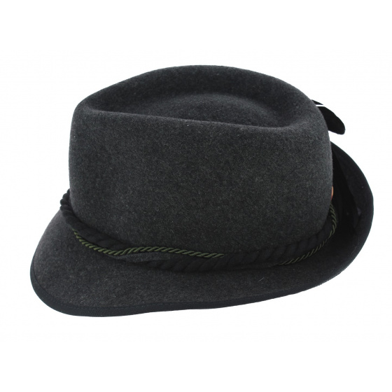 Chapeau Trilby Hidda Laine Gris - Mayser Chapeau Trilby Hidda Laine Gris - Mayser