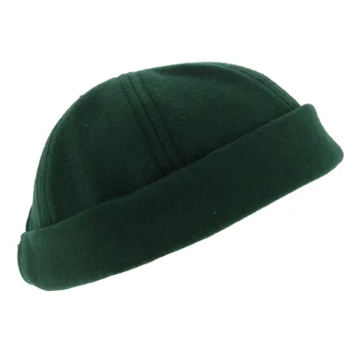 Bonnet Docker Vert Laine - Traclet Reference : 8166 | Chapellerie Traclet