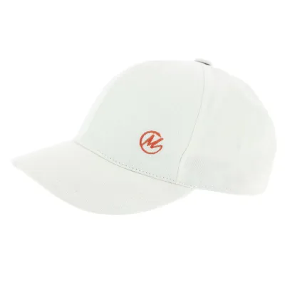 White Cotton Baseball Cap - Modissima Reference: 8168 | Chapellerie Traclet