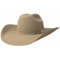 Chapeau Cowboy Cattleman revolver beige Stetson