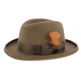 Homburg Saks Stetson Hat