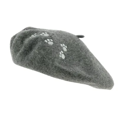beret femme pates gris - Chapellerie Traclet Reference : 3108 | Chapellerie Traclet