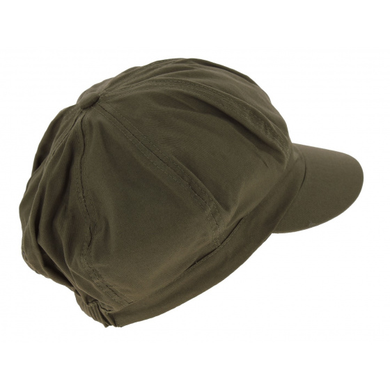 Casquette gavroche liberty olive Coton - Traclet Casquette gavroche liberty olive Coton - Traclet