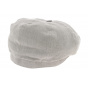 8 Ribs Desgrange Grey Linen Cap - Crambes
