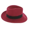 Chapeau Fedora Rose Feutre - Guerra 1855 Reference : 8175 | Chapellerie Traclet