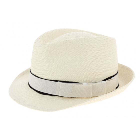 Customizable Panama Trilby Devote Hat - Traclet