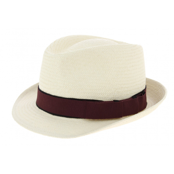 Customizable Panama Trilby Devote Hat - Traclet