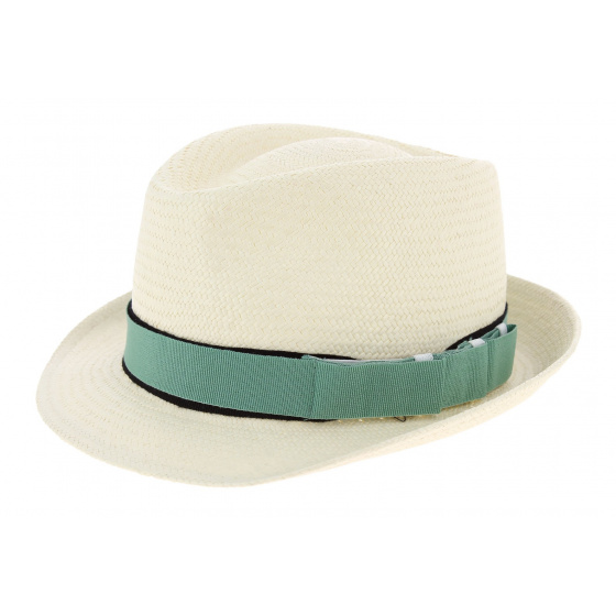 Customizable Panama Trilby Devote Hat - Traclet