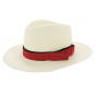 Customizable White Panama Traveller Hat
