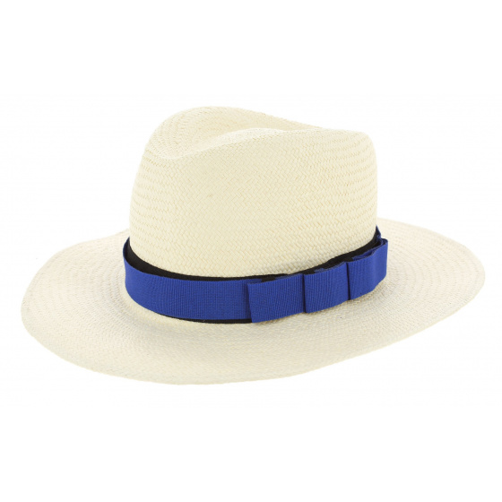 Customizable White Panama Traveller Hat