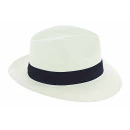 Traveller Hat Cristalino Panama Hat White - Traclet
