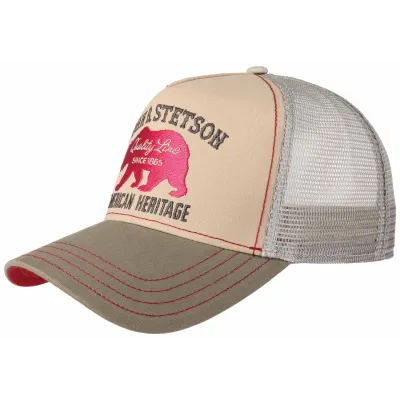 Snapback Shafter Coton Beige - Stetson