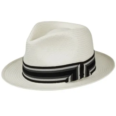 Chapeau Fédora Dumont Paille LiteStraw Écru - Bailey Reference : 4773 | Chapellerie Traclet