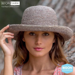 Breton Raffia Hat Anoucka - Rigon Headwear