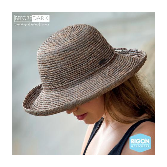 Chapeau Breton  Raffia  Anoucka - Rigon Headwear 