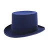chapeau haut de forme bleu - achat haut de forme Reference : 5745 | Chapellerie Traclet