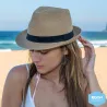 Chapeau de soleil Trilby Harley Polyester Beige UPF 50 + - HOUSE OF ORD - CAPE TOWN - Reference : 4747 | Chapellerie Traclet