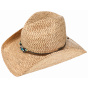Cowboy Hat Bullet Proof Natural Straw - Traclet