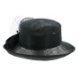 Ceremonial Hat Isa Straw Black - Traclet