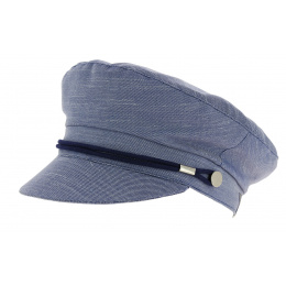 Denim Cotton Camaret Cap - Mtm