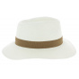 Traveller Libertad Panama Hat White / Brown - Traclet