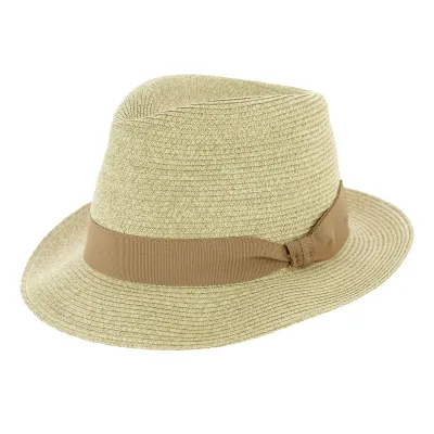 Roatan Paper Straw Trilby Hat - Fléchet Reference: 8242 | Traclet Hat Shop