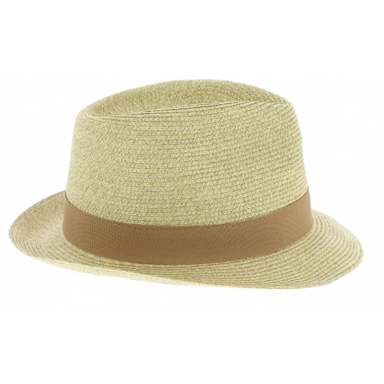 Chapeau Trilby Roatan Beige - Fléchet Chapeau Trilby Roatan Beige - Fléchet
