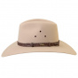 Akubra Riverina Fur Felt Hat Sand